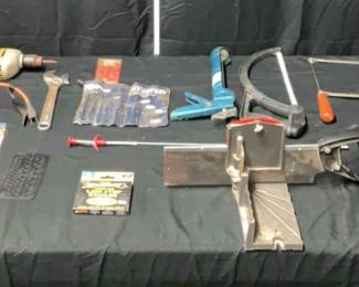 Variety of Hand Power Tools, Bits, Files Other Accessories