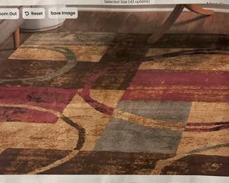 NEW 3 x 5' Barista Kouillou Area Rug