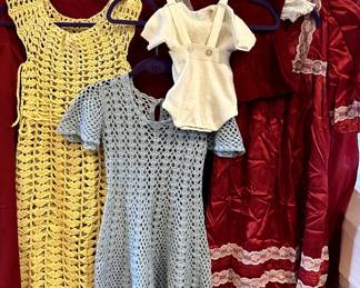 Vintage & Handmade Clothing & Baby Shoes