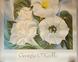 Poster - 'Jimson Weed' by Georgia O'Keeffe
