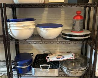 Assorted Kitchen Ware - Cuisinart, Tupperware