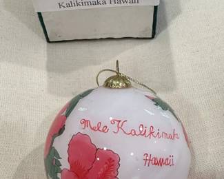Mele Kalikimaka Hawaii Ornament