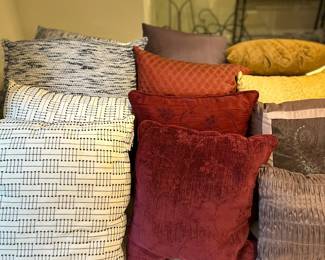 Assorted Throw Pillows