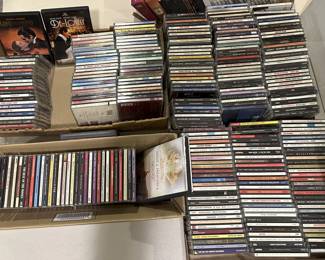 DVDs & CDs - Including Many Movie Soundtracks