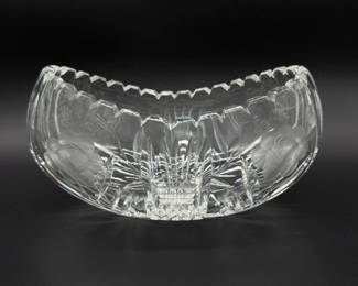 28 CrystalBoatShapedBowl