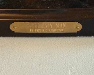 #121 "The Mountain Man" Remington Bronze Statue Replica. 28" $500.00