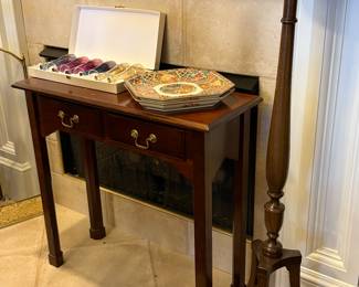 * #116 plant stand SOLD
* #117 Console tabe $80.00