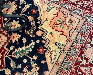 * #97 Hand Knotted Rug 94"x94" $200.00