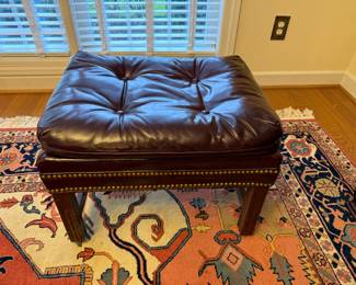 * #3 Leather stool 24x19 $40.00