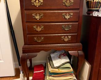 * #114 Silverware chest 24x14x37 $150.00