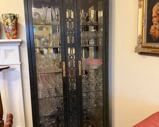 #8 Lighted Display Cabinet 38x14x81 $225.00