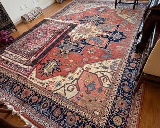 * #102 Hand Knotted rug 10'x14' $900.00