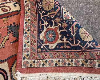 * #102 Hand Knotted rug 10'x14' $900.00