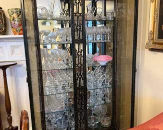 #8 Lighted Display Cabinet 38x14x81 $225.00