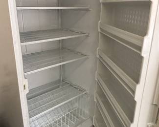 #110 Wood's Freezer with lock & key 36"x27"67" $200.00