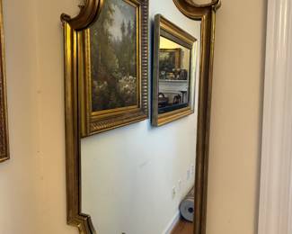 #30 Gold Mirror 19x41 $60.00
