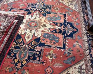 * #102 Hand Knotted rug 10'x14' $900.00
