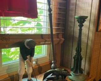Golf Decor, Candle Holders 
