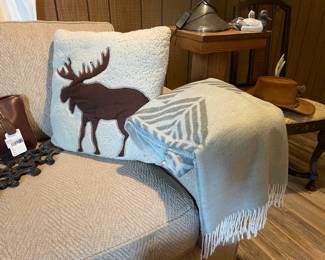 Moose Throw Pillow 