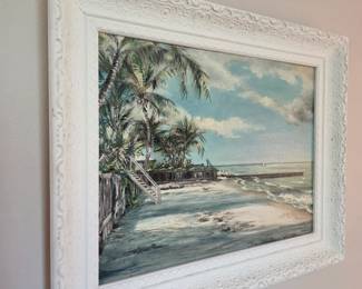 Beachy wall art