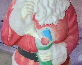 Empire Santa Blow Mold