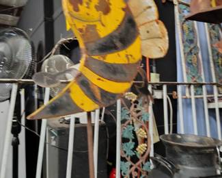METAL YARD ART