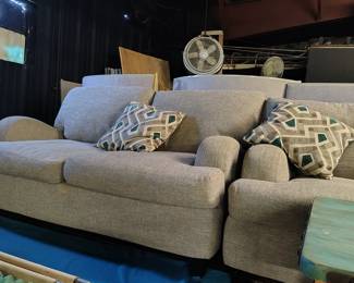 CHAIR AND LOVE SEAT