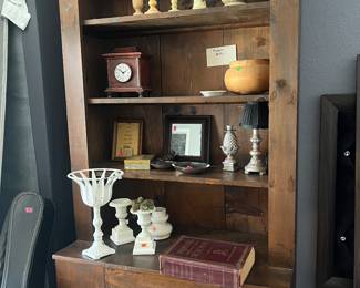 Decorative accessories for your home and nice wooden cabinet
