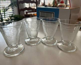 Fostoria juice glasses