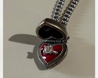 James Avery enamel pendant