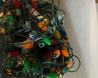 Lots of Christmas lights