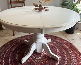 Close-up of the kitchen table