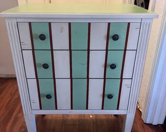 Three drawer chest