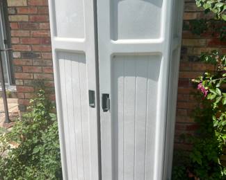 Outdoor locker for storage