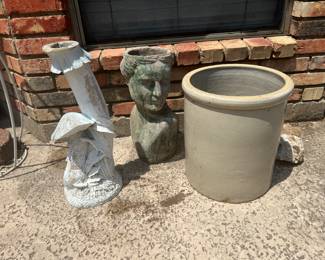 Outdoor pottery