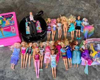 All of these Barbies will be needing a new home!