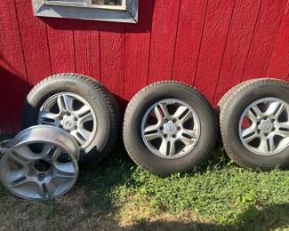 Tires for Lexus and rims