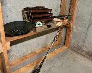 Tacklebox And Fishing Poles
