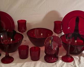 Red Glass Collection