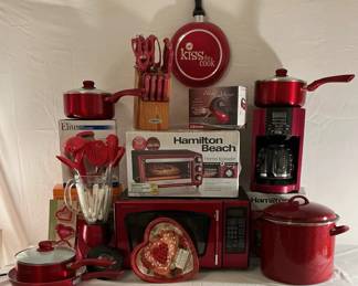 Red Kitchenware