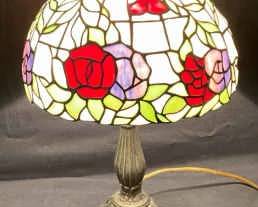 Rosy Tiffany Style Lamp