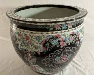 Large Chinese Koi Bowl
