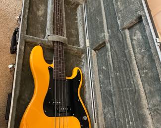 Markbass Yellow Electric Bass Guitar