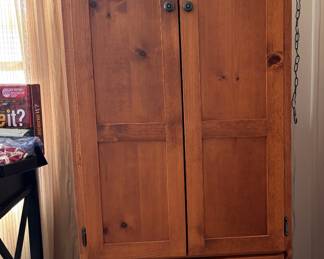 Pine Armoire/TV Cabinet 