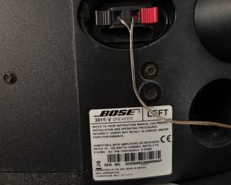 Pair of Bose 301 Series V Speakers
