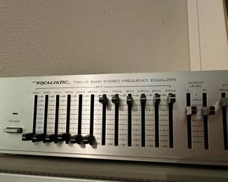 Realistic Twelve Band Stereo Frequency Equalizer