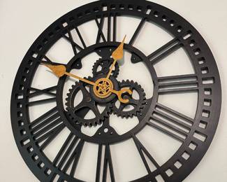 Decorative Roman Numeral Wall Clock