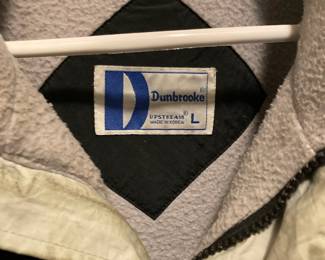 Denbrooke Men's Black/White Coat – Size Large