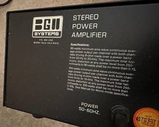 BGW Systems Stereo Power Amplifier – 250B