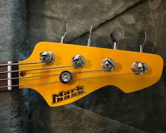Markbass Yellow Electric Bass Guitar